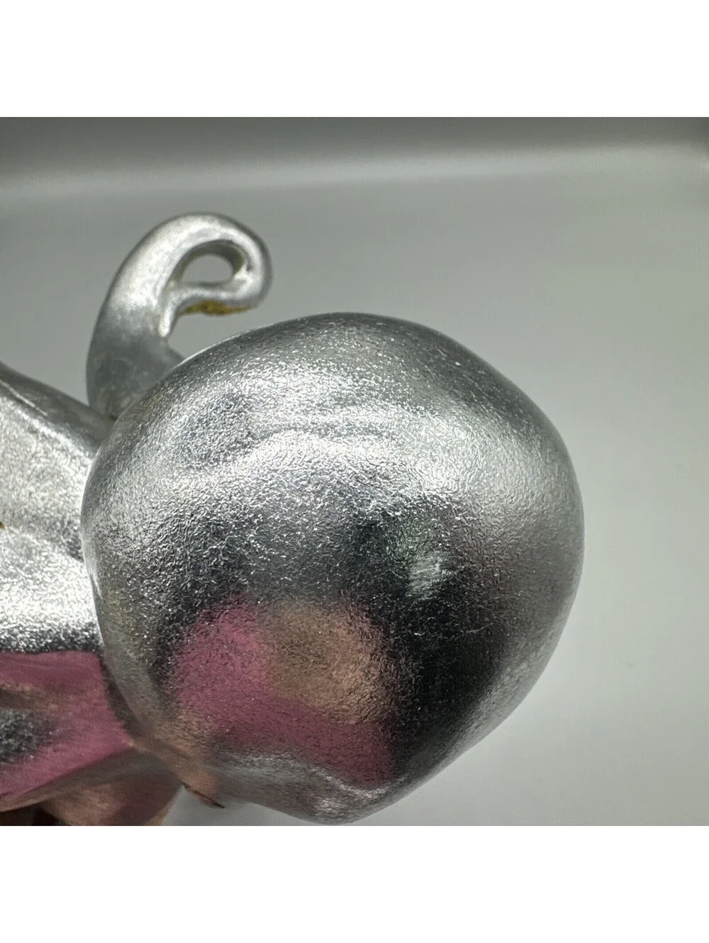 Shiny Silver Gold Octopus Statue Art Resin Nautical Sea Life Figure 8.5x11x10”